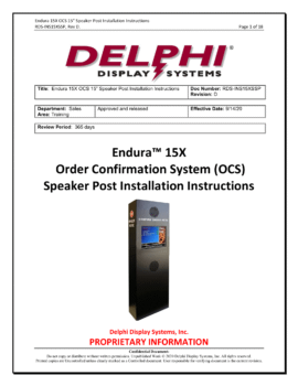 RDS-INS15XSSP Rev D-01 RDS-INS15XSSP Rev D-01